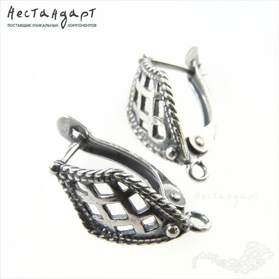 Швензы Antico Silver Plated 18 мм (пара)