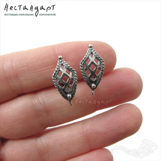 Швензы Antico Silver Plated 18 мм (пара), изображение 2