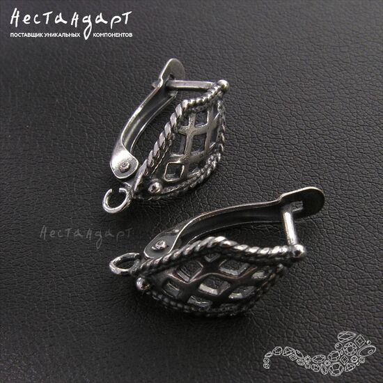 Швензы Antico Silver Plated 18 мм (пара), изображение 3