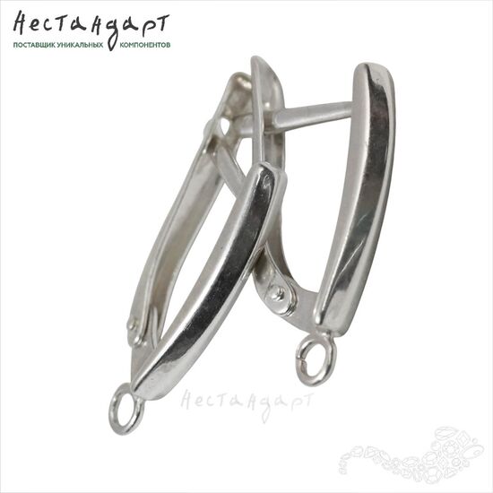 Швензы Aurora Sterling Silver 19 мм (пара), изображение 2