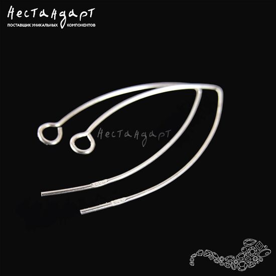 Швензы Amande Sterling Silver 32 мм (пара)