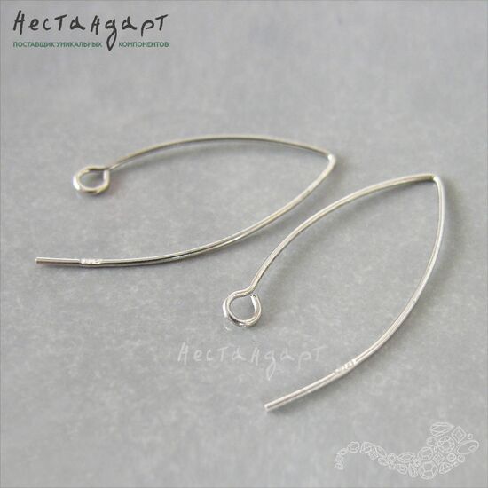 Швензы Amande Sterling Silver 32 мм (пара), изображение 2