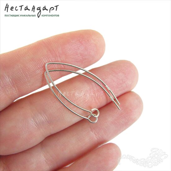 Швензы Amande Sterling Silver 32 мм (пара), изображение 3