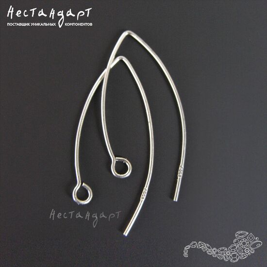 Швензы Amande Sterling Silver 32 мм (пара), изображение 4