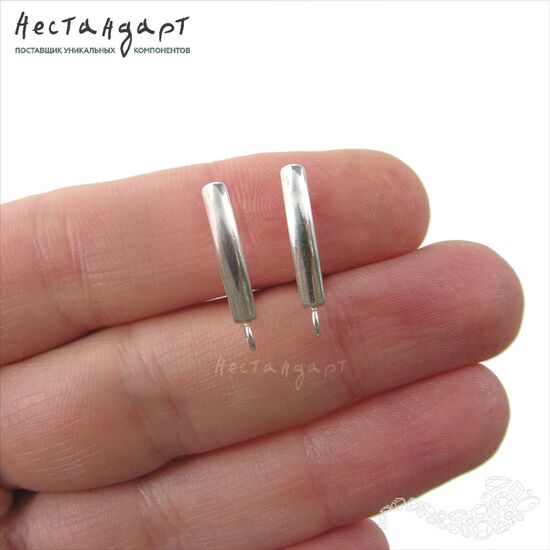 Швензы Frame Sterling Silver 17 мм (пара), изображение 2