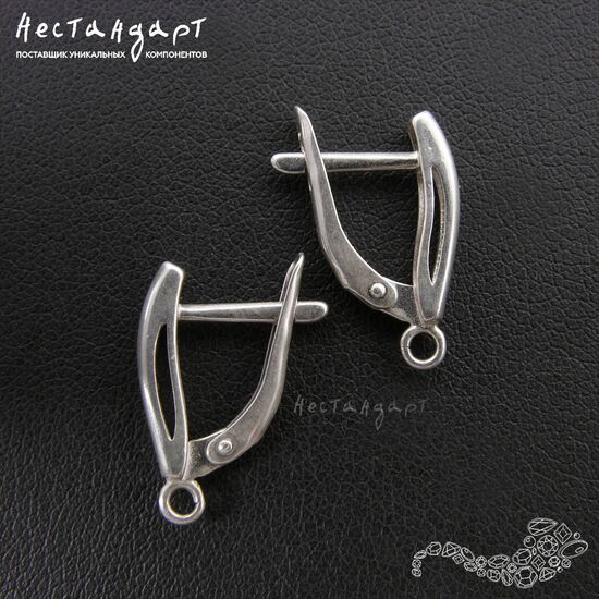 Швензы Frame Sterling Silver 17 мм (пара), изображение 3