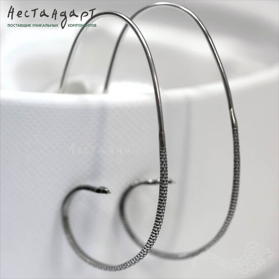 Швензы Gypsy Serpent Sterling Silver 40 мм (пара), изображение 6