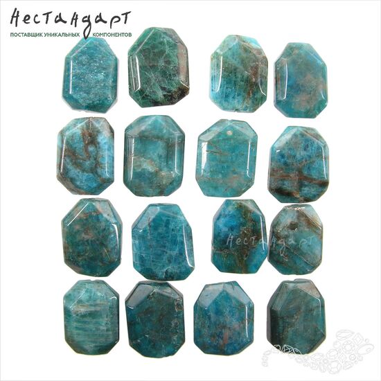 Апатит натуральный Oceanic Cushion 19-21 мм, изображение 4