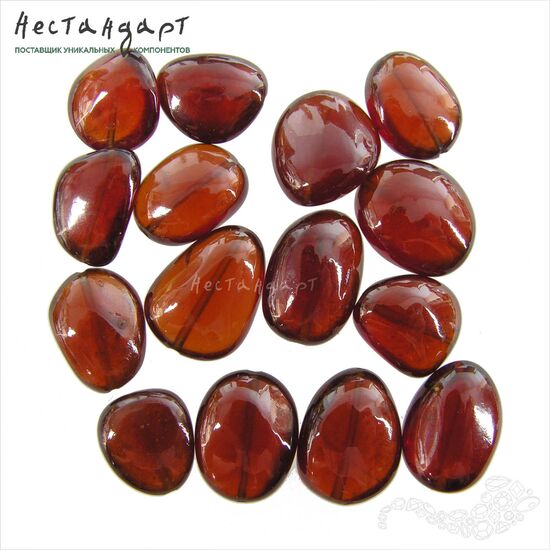 Гранат натуральный Precious Hessonite Pellet 12-16 мм, изображение 7