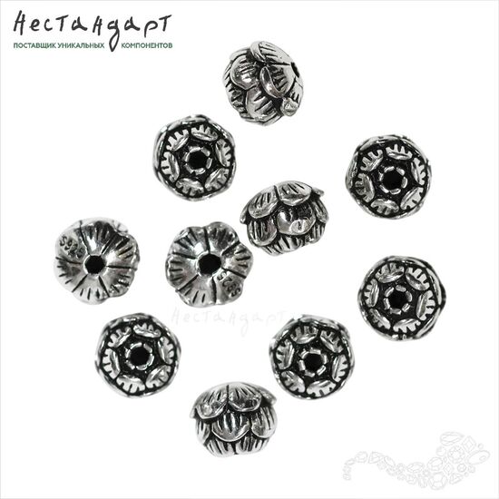 Бусина Holy Lotus Sterling Silver 6 мм, изображение 3