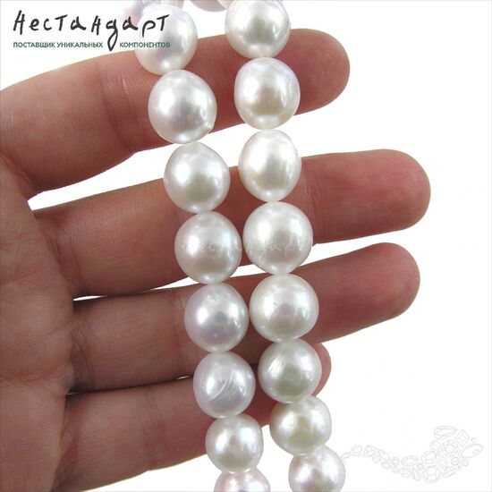 Жемчуг натуральный Мajestic Brillare 11-14 мм, изображение 4