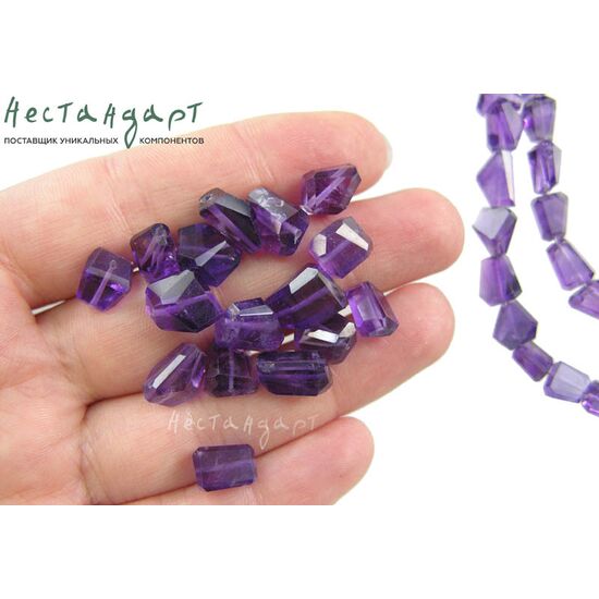 Аметист натуральный Cut Desired 7-8x9-10 мм, изображение 4