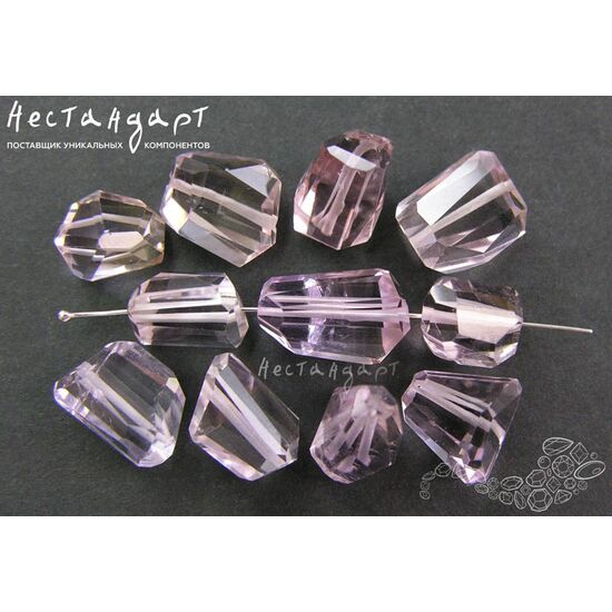 Аметист и Аметрин натуральный Cut Desired 10-13 мм, изображение 2