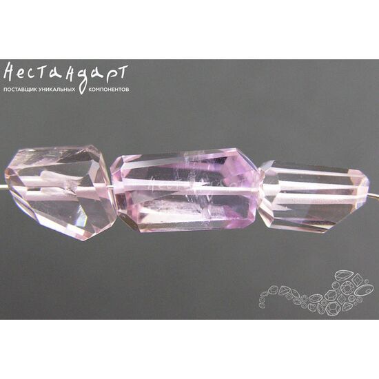 Аметист и Аметрин натуральный Cut Desired 10-13 мм, изображение 4