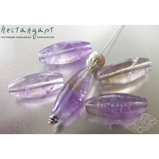 Аметрин натуральный Smooth Barrel 25х10 мм, изображение 4