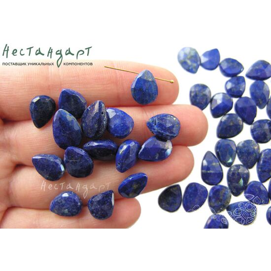 Лазурит натуральный Drop 10-15 мм, изображение 4
