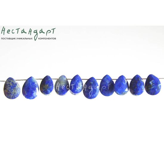 Лазурит натуральный Mini petal 7 мм (уп. 10 шт.), изображение 2