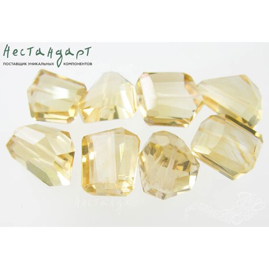 Цитрин натуральный Free Form с огранкой 12-14 мм, изображение 4