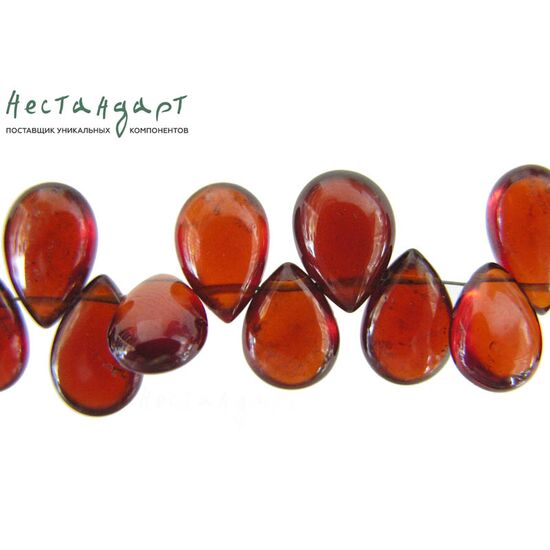 Гранат спессартин натуральный Teardrop 11-13х8 мм, изображение 2