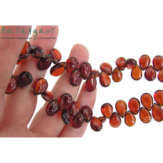 Гранат спессартин натуральный Teardrop 11-13х8 мм, изображение 4