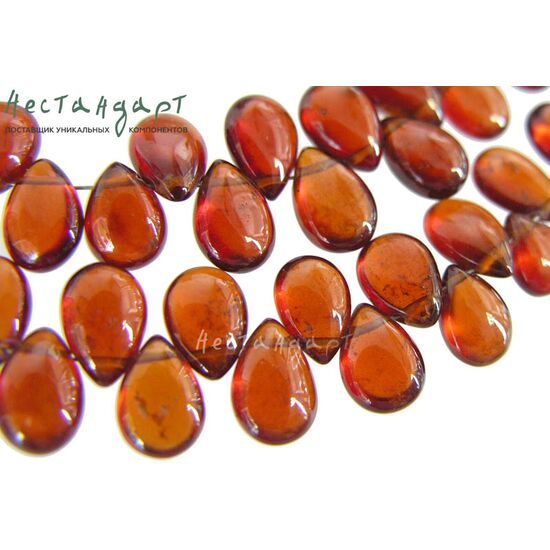 Гранат спессартин натуральный Teardrop 8-10х6 мм, изображение 2