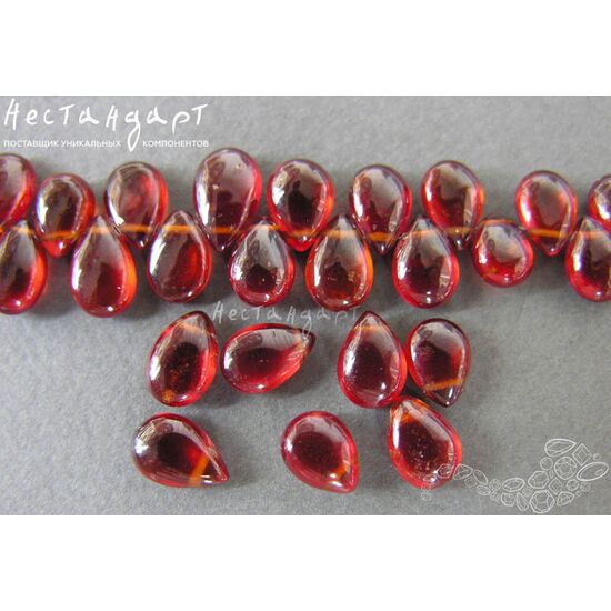 Гранат спессартин натуральный Teardrop 8-10х6 мм, изображение 3