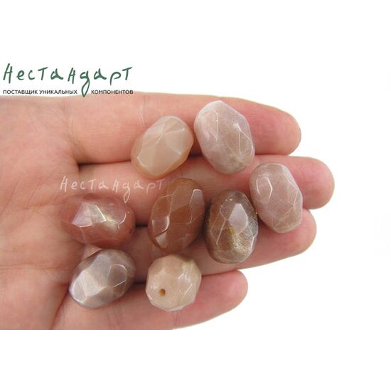 Олигоклаз натуральный крупная грань 15-20 мм, изображение 2