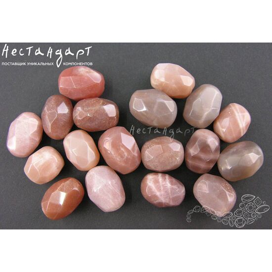 Олигоклаз натуральный крупная грань 15-20 мм, изображение 3