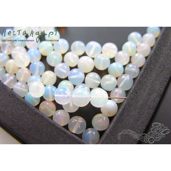 Опал натуральный эфиопский 5,5-6 мм, изображение 4