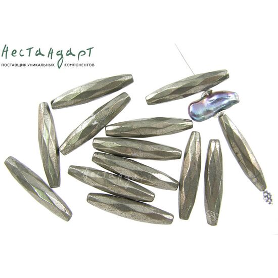 Пирит натуральный Cut Long 30х10 мм