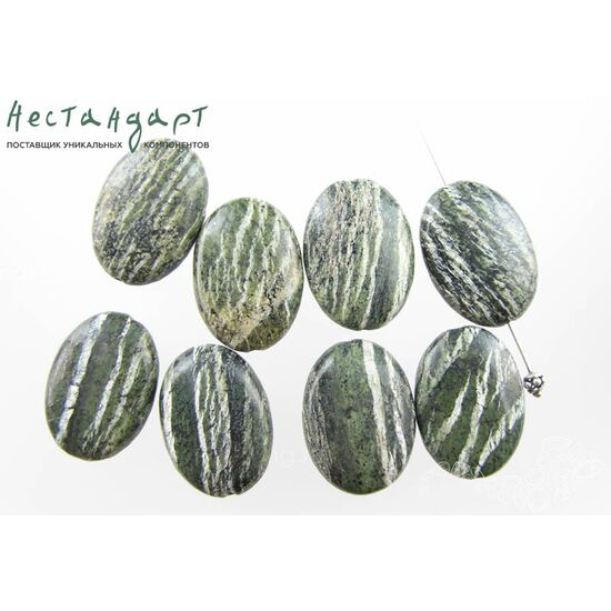 Хризотил натуральный Oval 25х18 мм