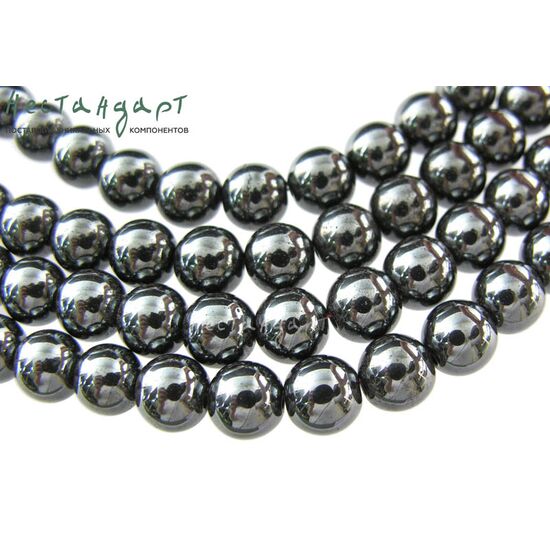 Гематит гладкий 10,5 мм (уп. 10 шт.)