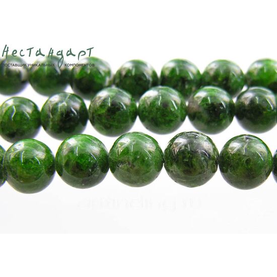 Хромдиопсид натуральный 10 мм, изображение 4