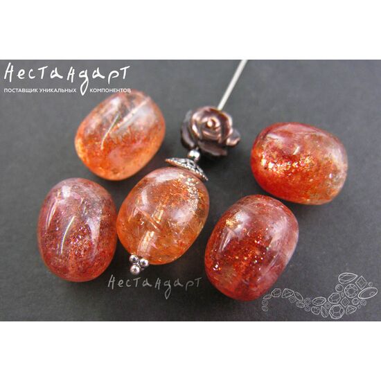 Гелиолит натуральный Solar Pebbles 17-19 мм, изображение 3