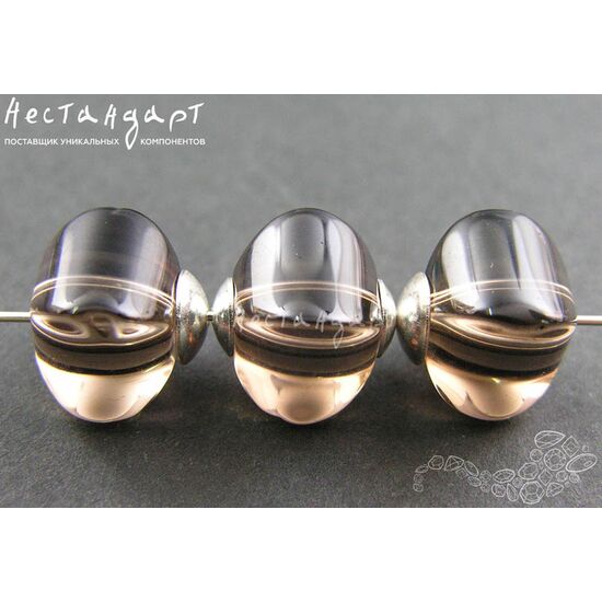 Кварц натуральный дымчатый Squash 10х9 мм, изображение 3