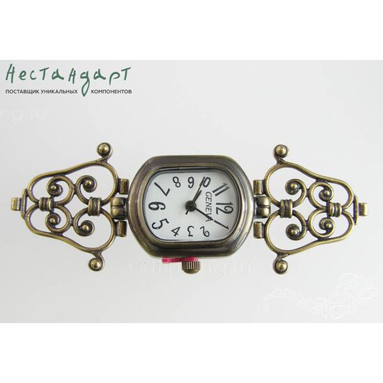 Коннектор Ornament Patina Bronze 23х25 мм, изображение 2