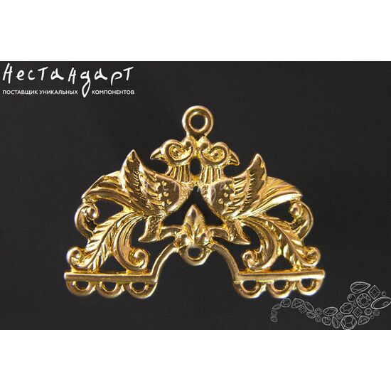 Коннектор Fidelity латунь 32х23 мм