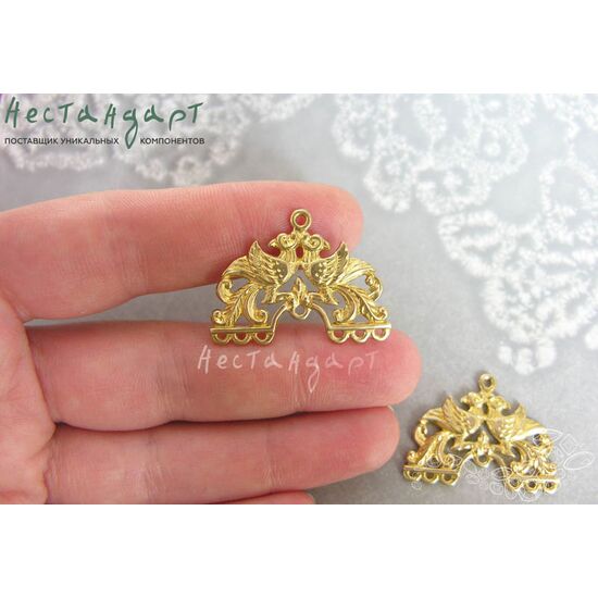 Коннектор Fidelity латунь 32х23 мм, изображение 2