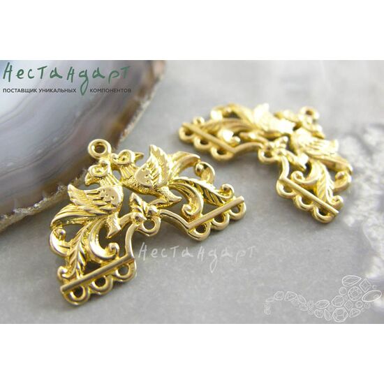 Коннектор Fidelity латунь 32х23 мм, изображение 3