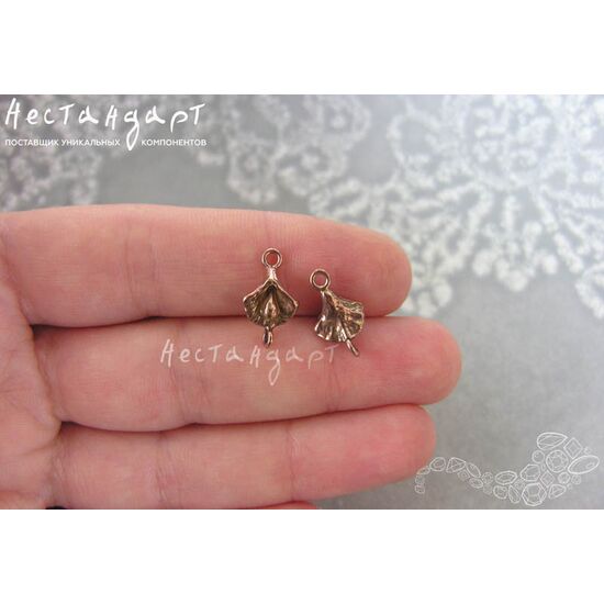 Коннектор Pearl Patina Copper 15х8 мм, изображение 4