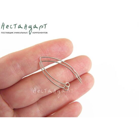 Швензы Amande Sterling Silver 32 мм (пара), изображение 2