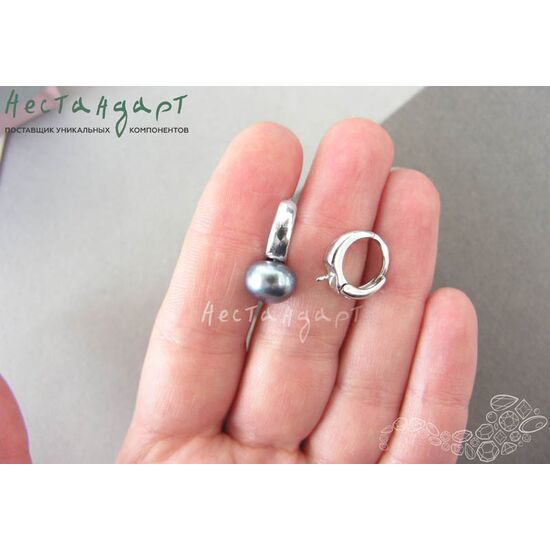 Швензы со штифтом Ring Sterling Silver 13 мм (пара), изображение 3