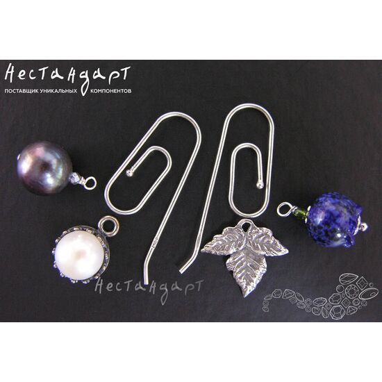 Швензы Easy Clip Sterling Silver 32х9 мм (пара)