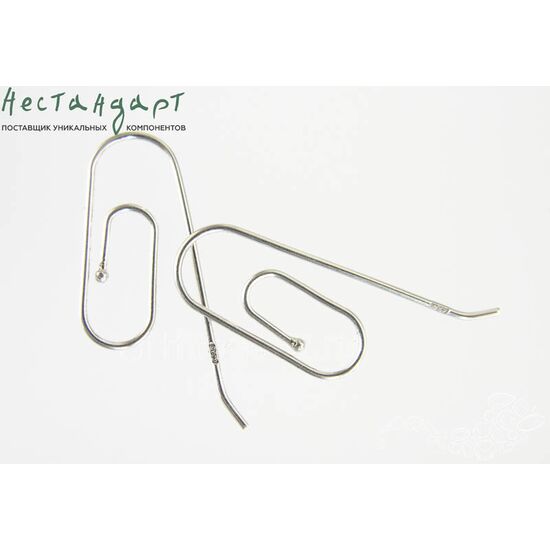 Швензы Easy Clip Sterling Silver 32х9 мм (пара), изображение 2