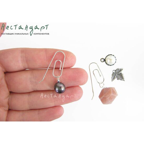 Швензы Easy Clip Sterling Silver 32х9 мм (пара), изображение 4