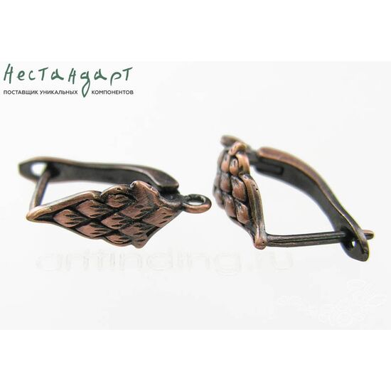 Швензы Middle Earth Lacquer Copper 17х7 мм (пара), изображение 3