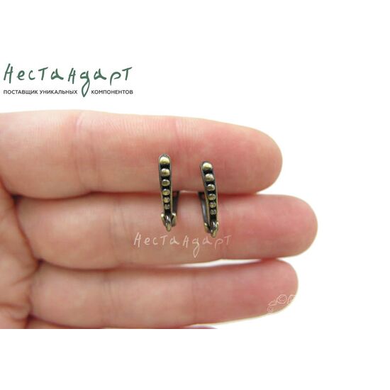 Швензы Grains Lacquer Bronze 15х3 мм (пара), изображение 2