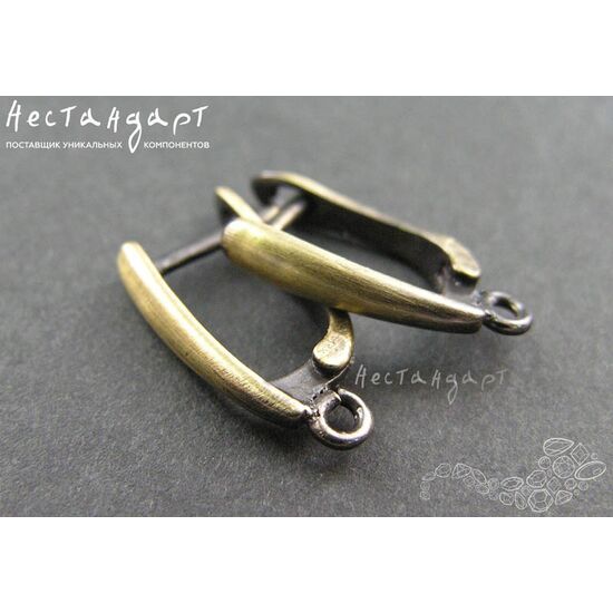 Швензы Casual Style Lacquer Bronze 18х3 мм (пара), изображение 3