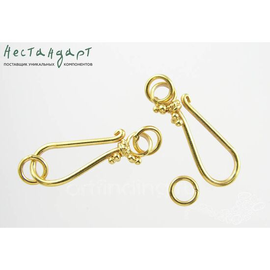 Замок-крючок Gaff Vermeil Sterling Silver 26 мм, изображение 4