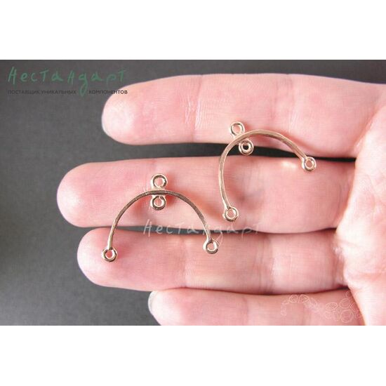 Коннектор Just Rose Gold Plated 24х28 мм, изображение 2